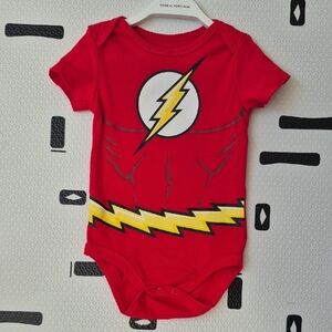Flash Superhero Baby Costume Onesie